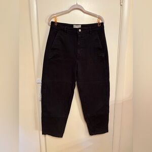 Everlane Utility Barrel pants size 12 black